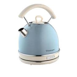 Ariete 2877/05 Hervidor Vintage, 2200 W, 1.7 litros, Acero Inoxidable, Azul