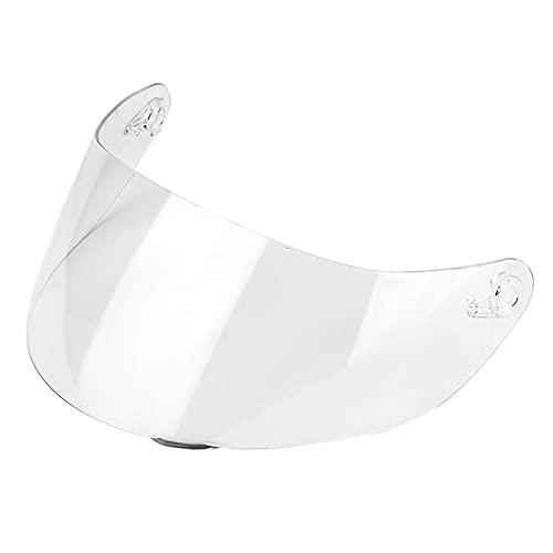 Headerbs Visera de Lente de Casco, Protector de Viento para Motocicleta, Visera de Lente de Casco, Protector de Cara Completa para AGV K1 K3 SV K5 K5-S(Transparencia)