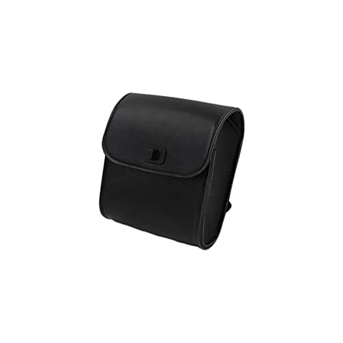 Alforjas laterales de la Motocicleta,MoreChioce Motocicleta PU Bolsa de Cuero de la Silla de Montar Lado Lateral de la Motocicleta Tanque de Equipaje Bolsa para Bicicleta de Vehículo Eléctrico,Negro