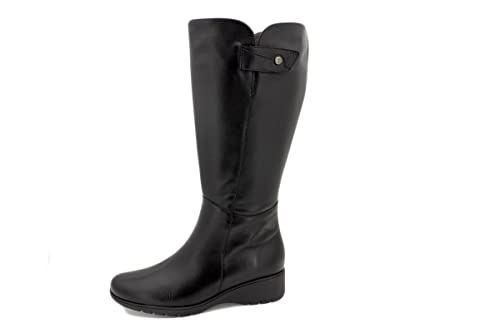 PieSanto - 215980 XL Bota Piel Negro para: Mujer talla: 38