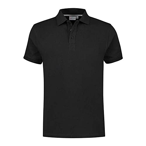 SANTINO 1003327 Mojo - Polo unisex, color negro, talla XL