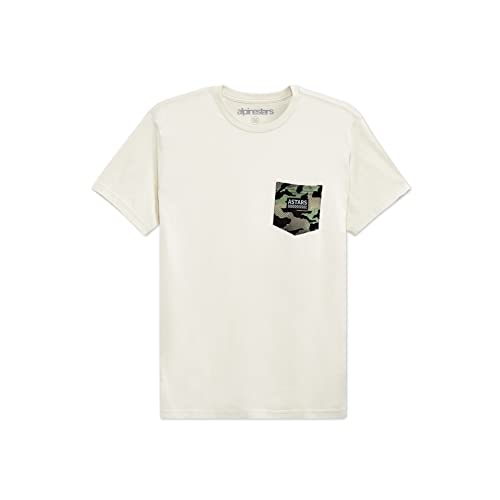 Alpinestars, Pocket Camo tee, Camisa Manga Corta, Natural, M, Hombre