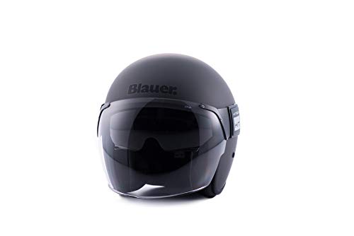 Blauer HT casco Pilot 1.1 Monochrome, TITANIUM MATT, XX-Small