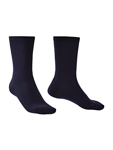 Bridgedale 2 Botas de Forro térmico de Capa Base Calcetines, Unisex Adulto, Azul Marino, M