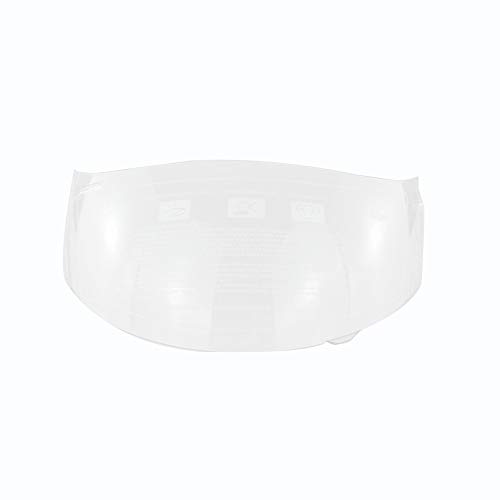 NO LOGO FJY-Visor, Escudo Casco de la Motocicleta de la Cara Llena del Visera del Objetivo Escudo de Motocross Casco de la Moto Cascos Visera for AGV K3 K4 (Color : Transparent Color)