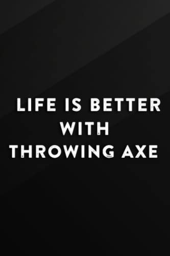 Christmas Planner: Life Is Better With Throwing Axe Graphic, Cross Ax Saying Apparel: Throwing Axe, The Ultimate Organizer - with Holiday Shopping ... and Greeting Card Address Book Tracker,Gym