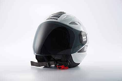 Blauer - Casco Brat L Blanco/Negro