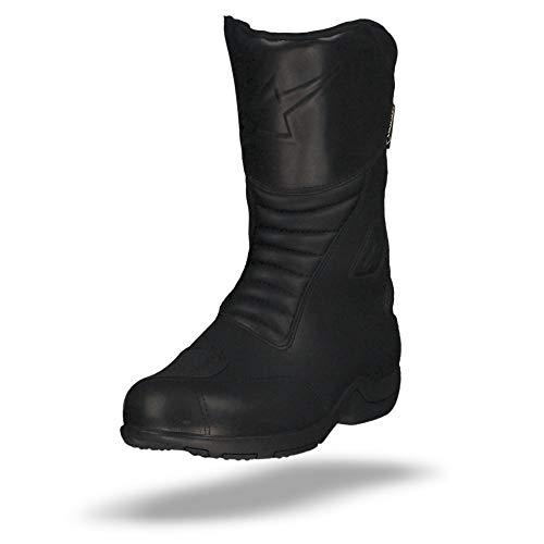 Alpinestars 2086_23448, Tech 7 Botas Negro (Talla 44) Hombre, Blanco, Large EU