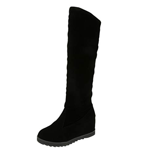 DreamedU Botas Altas Mujer Invierno Rebajas Baratas De Piel De Vestir Elegante Comodas Hippies 201103