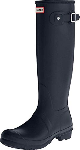 Hunter Original Tall, Botas Unisex, Azul (Navy), 37 EU