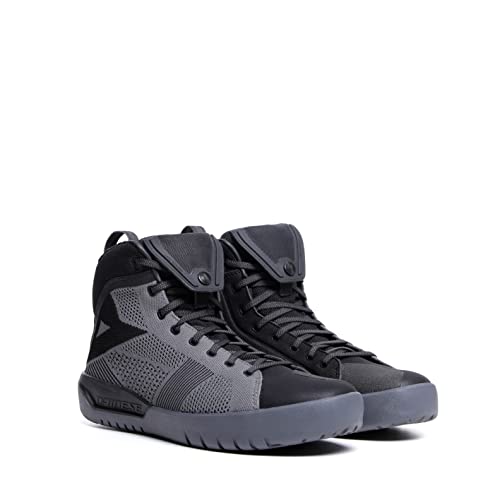 Dainese Metractive Air Shoes, Botas de Motociclista Hombre, Charcoal-Gray/Negro/Gris Oscuro, 43 EU