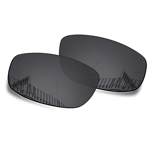 Well-aimed Lentes de repuesto compatibles con gafas de sol Wiley X Arrow - Negro Polarizado