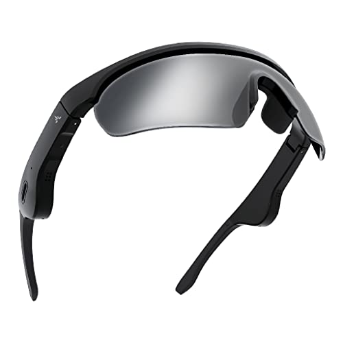 Avantree SG188 Gafas de Sol Inteligentes de Audio Bluetooth para Hombres, protección UV400 y Gafas polarizadas, para Deporte y Ciclismo, oído Abierto