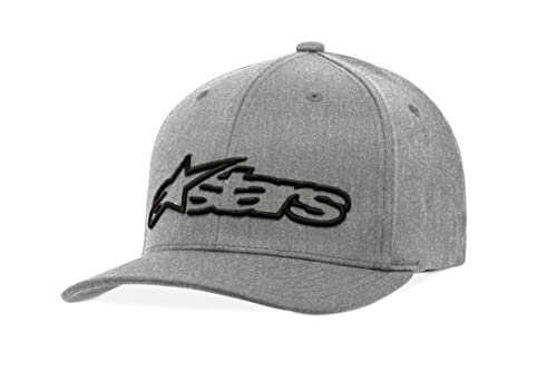 Alpinestars, Blaze Flexfit Hat, Gorra De Beisbol, Brezal De Carbón/Negro, S/M, Hombre