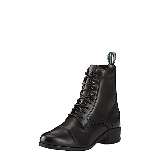 ARIAT Damen Stiefelette HERITAGE IV Paddock (mit Schnürung vorne), schwarz, 5 (38)