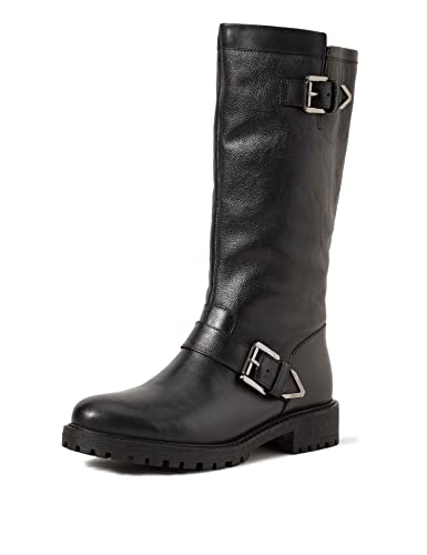 Geox D Hoara H, Botas para Mujer, Negro (Black), 37 EU