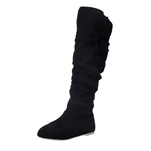 Botas Altas Mujer Altas - Bota Ancho Especial Mujer Botas Retro Botas Mosqueteras Mujer Planas Invierno CáLidas Botas Cortas Al Tobillo Mujer Botines CuñA De Mujer