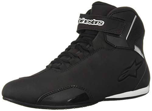 Alpinestars Sektor - Botas de motociclista, color negro, 45