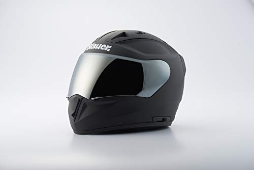 Blauer HT Blauer-Casco Sniper Monocromo L Black Matt Monochrome, Adultos Unisex, Large