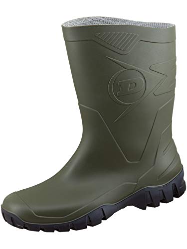 Dunlop Dee, Botas de Caucho Unisex, Verde (Green 001), 45