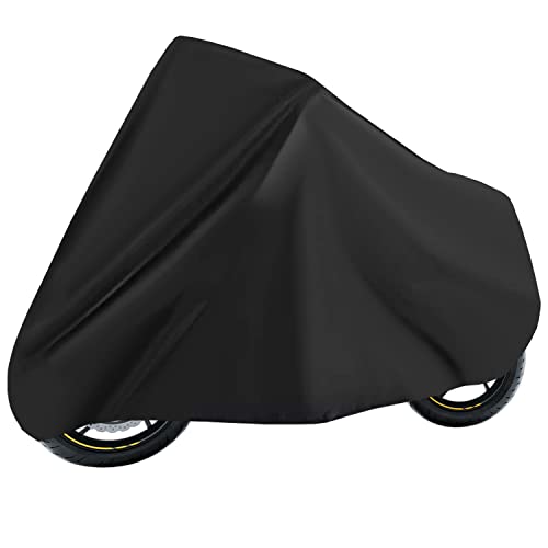 Funda Moto Impermeable Grande Material PEVA 240 x 140 cms Proteccion Lluvia Sol Polvo Funda para Moto Funda Moto Grande Funda Moto Exterior Cubre Moto Funda para tapar Moto Funda de Moto