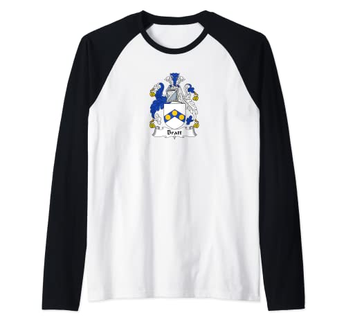 Escudo de armas Bratt - Escudo de la familia Camiseta Manga Raglan