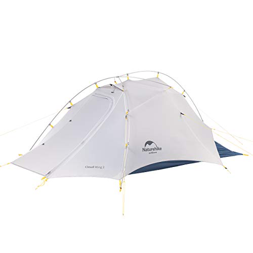 Naturehike CloudUP-Wings Ultralight Profesión Tienda para 2 Personas 3-4 Temporada Tienda para Acampar Senderismo (15D CloudUP-Wings)