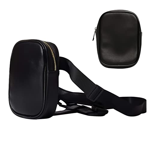 Bolso Piel Mujer Muslo Equitación: Multifuncional Pierna Mujer, Pierna, Motocicleta, Muslo para Mujer, Senderismo, Camping, Escalada, Ciclismo Bolso Piel Mujer (Negro)