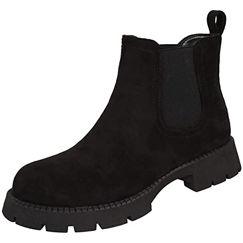 Botas Cortas de Ante con Suela sólida Vices 38 EU