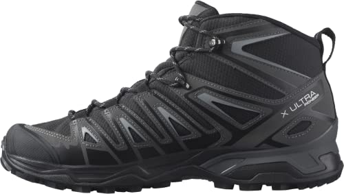 Salomon X Ultra Pioneer Mid Climasalomon Waterproof, Zapatillas Hombre, Black, 44 2/3 EU