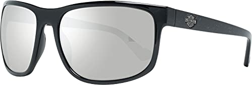 Gafas de sol Harley-Davidson HD 0947 X 01C Shiny Black/Smoke Mirror