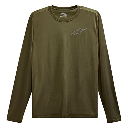 Alpinestars Camisa de manga larga Pursue Performance, verde militar, XL