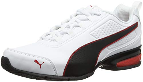 PUMA Leader Vt Sl, Zapatillas Unisex adulto, White Black Flame Scarlet, 40 EU