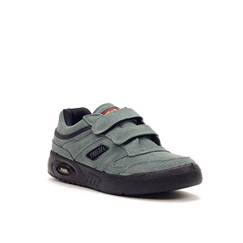 Paredes - Zapatillas Unisex Ecology Serraje Velcro Gris - 42