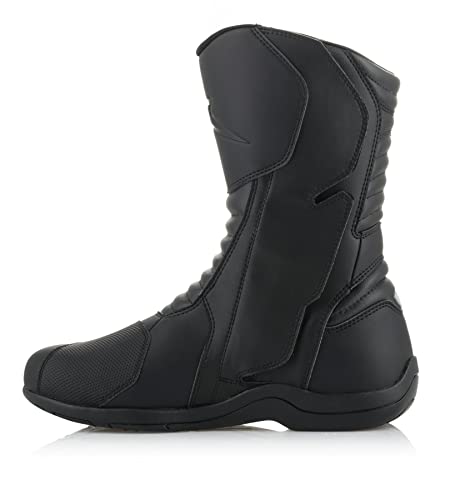 Alpinestars Origin Drystar, Tech 7 Botas Negro (Talla 44) Unisex Adulto, 43 EU