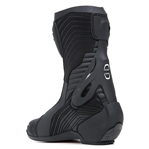 TCX RT-Race Pro Air, Motorcycle Boot Hombre, Black Reflex, 43 EU