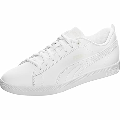 PUMA Smash Wns v2 L, Zapatillas Bajas Mujer, Multicolor White, 40 EU