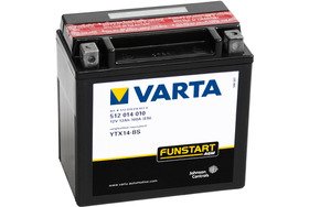 Varta batería de motocicleta YTX14-BS