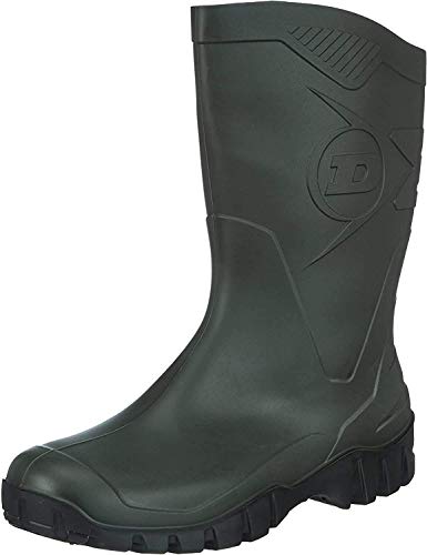 Dunlop Gummistiefel grün DUK680211 - Botas de Caucho para Hombre, Color Verde, Talla 46