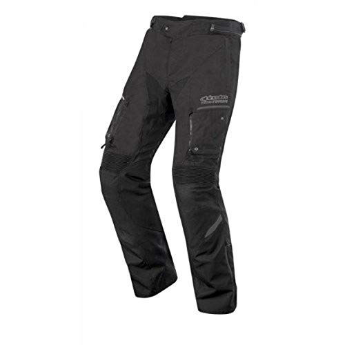 Alpinestars Valparaiso 2 DRYSTAR Pantalón de Motorista, color negro y gris, grÃ ¶ ÃŸe S