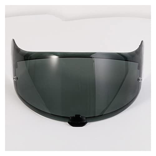 Lente de casco de motocicleta, compatible con H-JC HJ-20M visera de casco compatible con lentes de casco H-JC FG-17 IS-17 FG-ST RPHA ST HJ-20ST C70 (color: negro)