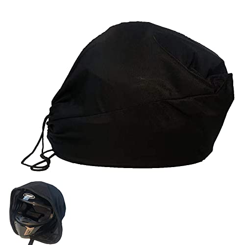 Bolsa para Casco, Universal, Funda, Mochila, Bolsa para Casco de Bicicleta, Adecuado para Cascos de Moto, Cascos de Bicicleta, Cascos de Esquí (Negro)