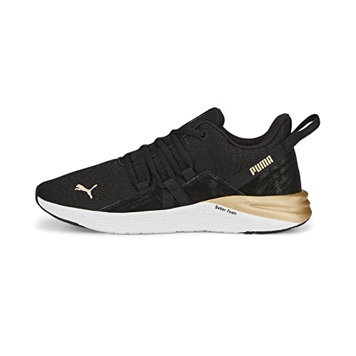 PUMA Better Foam Prowl ALT Metal WN'S, Zapatillas para Correr de Carretera Mujer, Black White, 39 EU