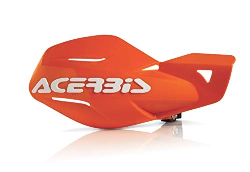 acerbis 0008159.203 + 0008158 manos mx uniko universal naranja blanco mototopgun