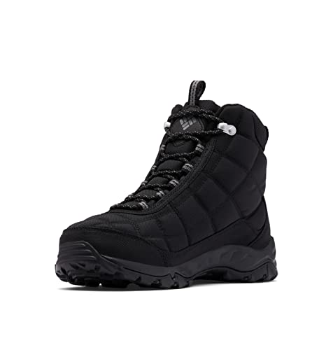 Columbia Barco Firecamp, Botas de Invierno para Hombre, Negro (Black/City Grey), 41 EU