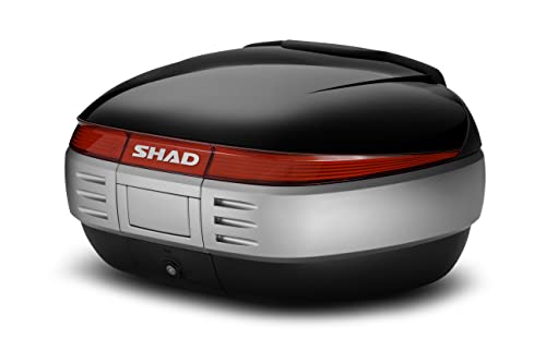 SHAD D1B50E21 SH50 Tapa baúl, Color Negro Metálico