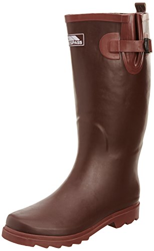 Trespass Damon, Botas de Agua Mujer, Rojo-Shiraz, 37 EU