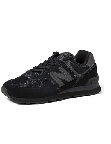 New Balance 574v2 Core, Zapatillas Hombre, Negro Triple Black, 44.5 EU