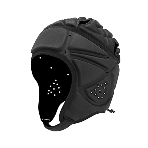 Gorro de Seguridad de fútbol para Adultos | Casco Acolchado para Portero de fútbol | 7v7 Soft Head Protector Shell, Goalkeeper Sombrero de Portero de fútbol Ajustable para jóvenes, niños y Tumotsit