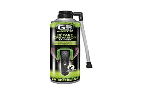 GS27 - REPARAPINCHAZOS Express - Reparador Express de pinchazos para Moto 300ml